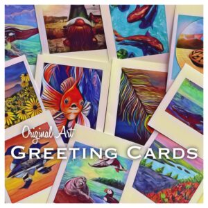 Original Art Greeting Cards & Postcards